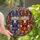 Holiday Enthusiasts' Intricate Stained Glass Nutcracker Soldiers Ruby Blue Gold Purple Mosaic Pattern Stained Glass Suncatcher - 1