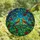 Nature Lovers' Intricate Tiffany Stained Glass Songbirds Intertwined Branches Red Berries Vibrant Blue Green Mosaic Pattern Stained Glass Suncatcher - 4