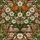 Art Enthusiasts' Tiffany Style Floral Book Emerald Green Rose Pink Amber Mosaic Stained Glass Suncatcher - 6