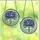 Art Lovers' Tiffany Stained Glass Jewel Tone Floral Bouquet Ethereal Blue Swirl Mosaic Pattern Stained Glass Suncatcher - 3