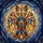Pet Lovers' Tiffany Style Stained Glass Yorkie Angel with Amber Gold Blue Cloud Star Mosaic Pattern Stained Glass Suncatcher - 6