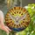 Art Lovers' Majestic White Dove Stained Glass Art, Radiant Sunburst Mosaic, Ruby Red Jewels, Tiffany Style Jewel Tones Stained Glass Suncatcher - bX8m8CNpZ4