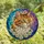 Cat Lovers' Vibrant Tiffany Stained Glass Calico Tabby Cat Emerald Eyes Daisy Wreath Luminous Sky Mosaic Stained Glass Suncatcher - tKLN-pz4Ku