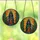 Mystical Aesthetic Lovers' Jewel Tone Stained Glass Skeletal Guardian Sunburst Pattern Stained Glass Suncatcher - 3