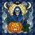 Halloween Enthusiasts' Tiffany Style Stained Glass Skeleton Skull Jack-o'-Lantern Bat Mosaic Stained Glass Suncatcher - 6