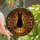 Autumn & Halloween Lovers' Vibrant Edge-to-Edge Stained Glass Black Cat Jack-o'-Lantern Mosaic Stained Glass Suncatcher - 1