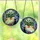 Fantasy Art Lovers' Vibrant Tiffany Style Stained Glass Ghost Monstera Black Cat Fall Foliage Stained Glass Suncatcher - 3