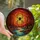 Nature Art Enthusiasts' Tiffany Stained Glass Black Spider Web Sunset River Forest Stained Glass Suncatcher - 1