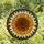 Nature Lovers' Detailed Stained Glass Radiant Sunflower Mosaic Golden Orange Amber Hues Stained Glass Suncatcher - 4