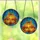 Autumn Lovers' Highly Detailed Stained Glass Tiffany Style Plump Pumpkin & Autumn Leaves with Blue Teal Mosaic Stained Glass Suncatcher - 3
