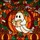 Stained Glass Art Lovers' Autumnal Jewel-Toned Ghost Reading Book Pumpkin Fall Leaves Mosaic Stained Glass Suncatcher - 6