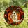 Stained Glass Art Lovers' Autumnal Jewel-Toned Ghost Reading Book Pumpkin Fall Leaves Mosaic Stained Glass Suncatcher - 4