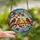 Nature Lovers' Edge-to-Edge Tiffany Stained Glass Songbirds Gnarled Branch Autumn Ruby Amber Emerald Blue Mosaic Stained Glass Suncatcher - HCW7rpbjJe