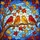 Nature Lovers' Edge-to-Edge Tiffany Stained Glass Songbirds Gnarled Branch Autumn Ruby Amber Emerald Blue Mosaic Stained Glass Suncatcher - 6