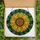Nature Lovers' Vibrant Tiffany Stained Glass Sunflower Golden Yellow Orange Emerald Teal Mosaic Art Stained Glass Suncatcher - 5