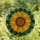 Nature Lovers' Vibrant Tiffany Stained Glass Sunflower Golden Yellow Orange Emerald Teal Mosaic Art Stained Glass Suncatcher - 4