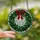 Holiday Season Enthusiasts' Tiffany Stained Glass Ruby Bow, Emerald Holly, Pearl Berries, Icy Winter Mosaic Stained Glass Suncatcher - jZ4aoRdq_F