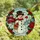 Festive Winter Fans' Intricate Tiffany-Style Stained Glass Snowman Winter Landscape with Jewel Tone Poinsettias, Holly & Songbirds Stained Glass Suncatcher - gRd0gwpIE8