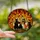 Cat Lovers' Radiant Stained Glass Nine Cats Tiffany Emerald Amber Geometric Edge-to-Edge Mosaic Stained Glass Suncatcher - 2