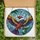 Holiday Art Lovers' Vibrant Jewel Tone Stained Glass Bird, Santa Hat Holly Snowflake Mosaic Stained Glass Suncatcher - -_N5cVM-Kd