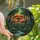 Fantasy Art Lovers' Intricate Tiffany Stained Glass Mushroom Forest Emerald Teal Orange Blue Mosaic Stained Glass Suncatcher - 1