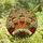 Holiday Lovers' Intricate Stained Glass Gingerbread Christmas Mosaic Ruby Red Emerald Green Golden Amber Pattern Stained Glass Suncatcher - 4