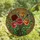 Floral Art Lovers' Intricate Red Pink Rose Tiffany Stained Glass Mosaic Design Stained Glass Suncatcher - 4