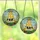 Nature & Sci-Fi Art Lovers' Stained Glass Holstein Cow UFO Abduction Vivid Tiffany Style Mosaic Stained Glass Suncatcher - 3