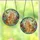 Cat Lovers' Fluffy Orange Tabby Stained Glass Art Vibrant Garden Floral Jewel Tone Mosaic Stained Glass Suncatcher - 3