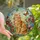 Cat Lovers' Fluffy Orange Tabby Stained Glass Art Vibrant Garden Floral Jewel Tone Mosaic Stained Glass Suncatcher - 1
