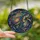 Ocean & Space Lovers' Vibrant Tiffany Stained Glass Sea Turtle Galaxy Nebula Art Stained Glass Suncatcher - 2