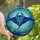 Ocean Lovers' Majestic Blue Green Stingray Tiffany Stained Glass Ocean Mosaic with Intricate Patterns Stained Glass Suncatcher - 1