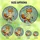 Nature Lovers' Vibrant Orange Fox Stained Glass Tiffany Style Frosty Winter Snowflakes Mosaic Stained Glass Suncatcher - 6