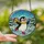 Winter Enthusiasts' Tiffany Style Stained Glass Penguin Yellow Scarf Red Skates Winter Wonderland Mosaic Stained Glass Suncatcher - dJ3DdnJxiu