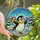 Winter Enthusiasts' Tiffany Style Stained Glass Penguin Yellow Scarf Red Skates Winter Wonderland Mosaic Stained Glass Suncatcher - nc8WEssS6V