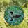 Nature Lovers' Tiffany Stained Glass Loon Pond Art, Teal Blue Pink Emerald Jewel Tones, Bold Black Lines Stained Glass Suncatcher - 4
