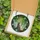 Ferret Lovers' Ornate Sable Ferret Stained Glass Art with Emerald Leaves, Ruby Berries & Blue Sky Mosaic Stained Glass Suncatcher - 5
