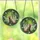 Ferret Lovers' Ornate Sable Ferret Stained Glass Art with Emerald Leaves, Ruby Berries & Blue Sky Mosaic Stained Glass Suncatcher - 3