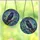 Art Lovers' Intricate Stained Glass Raven Twilight Mosaic Jewel Tones Teal Blue Violet Stained Glass Suncatcher - _DRV2A_ZI2