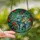 Elephant Lovers' Jewel Tone Tiffany Style Baby Elephant Tropical Stained Glass Mosaic Stained Glass Suncatcher - 2