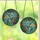 Elephant Lovers' Jewel Tone Tiffany Style Baby Elephant Tropical Stained Glass Mosaic Stained Glass Suncatcher - 3