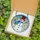 Winter Art Enthusiasts' Vibrant Tiffany Style Snowman Winter Landscape Mosaic Jewel Tone Design Stained Glass Suncatcher - 5