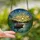 Nature Art Enthusiasts Vibrant Jewel Tone Stained Glass Fisherman Mosaic Stained Glass Suncatcher - rObWNjVaQv