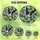 Art Lovers' Glowing Tiffany Stained Glass Barn Swallow Floral Mosaic Pattern Stained Glass Suncatcher - 6