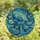 Ocean Lovers' Full Frame Stained Glass Octopus Deep Blue Teal Jewel Tone Underwater Mosaic Art Stained Glass Suncatcher - FbVu4-kXRA
