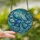 Ocean Lovers' Full Frame Stained Glass Octopus Deep Blue Teal Jewel Tone Underwater Mosaic Art Stained Glass Suncatcher - vQDZtgXC1x