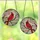 Art Admirers' Vibrant Red Cardinal Pink Cherry Blossom Tiffany Glass Mosaic Pattern Stained Glass Suncatcher - 3