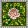Floral Art Lovers' Tiffany Style Stained Glass Peony Rose Vibrant Jewel Tones Intricate Mosaic Stained Glass Suncatcher - 7