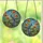 Nature Lovers' Intricate Stained Glass Blue Bird Orange Poppy Wildflower Mosaic Stained Glass Suncatcher - 3