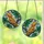 Reptile Enthusiast's Tiffany Stained Glass Bearded Dragon Vibrant Jewel Tone Mosaic Geometric Stained Glass Suncatcher - EEGUBMMa5H